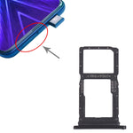 SIM Card Tray + SIM Card Tray/Micro SD Card Tray for Honor 9X, For Honor 9X