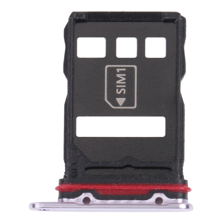 SIM Card Tray + NM Card Tray for Huawei P50 Pro, For Huawei P50 Pro