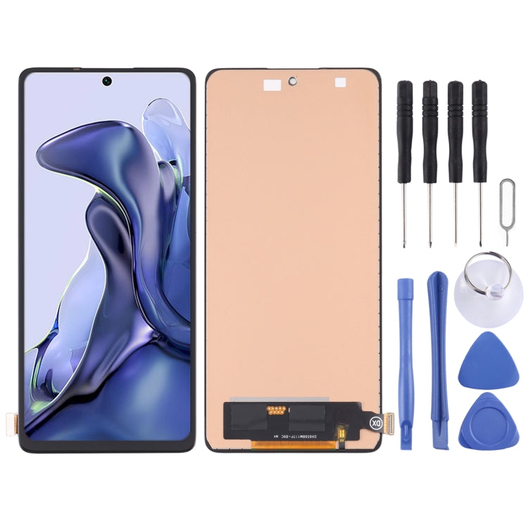 TFT Material LCD Screen and Digitizer Full Assembly for Xiaomi 11T / 11T Pro, For Xiaomi 11T(TFT)