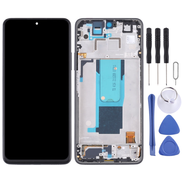 Original LCD Screen and Digitizer Full Assembly with Frame for Xiaomi Redmi Note 11 Pro China/Redmi Note 11 Pro + 5G/11i/11i HyperCharge, For Xiaomi Redmi Note 11 Pro China(Original)