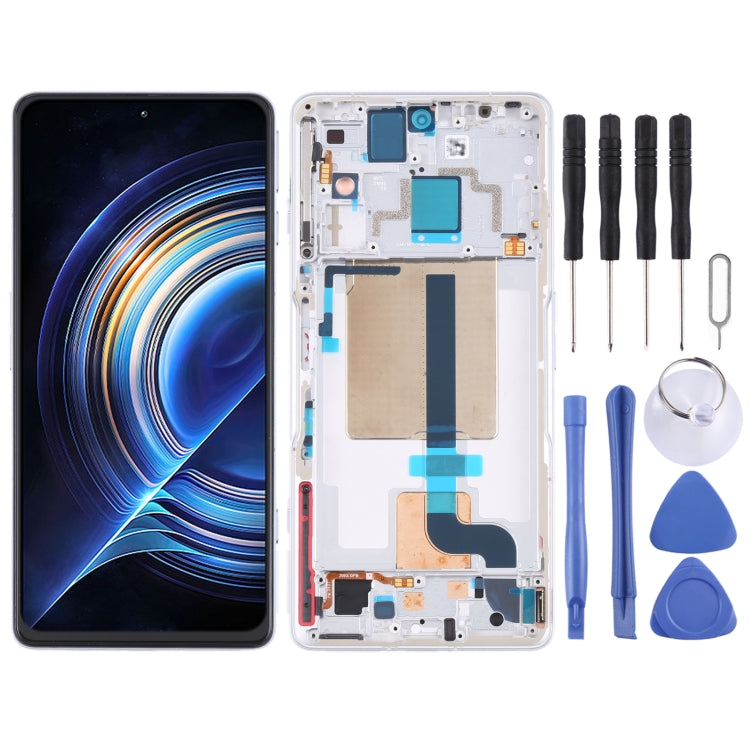 Schermo LCD originale e digitalizzatore assemblaggio completo con cornice per Xiaomi Redmi K50 Gaming/Poco F4 GT, For Xiaomi Redmi K50 Gaming/Poco F4 GT(Original)