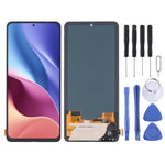 OLED Material LCD Screen and Digitizer Complete Assembly for Xiaomi Redmi K40/Redmi K40 Pro/Redmi K40 Pro+/11i/11X/11X Pro/Poco F3/Black Shark 4/Black Shark 4 Pro/Black Shark 4S/Black Shark 4S Pro, For Xiaomi Redmi K40