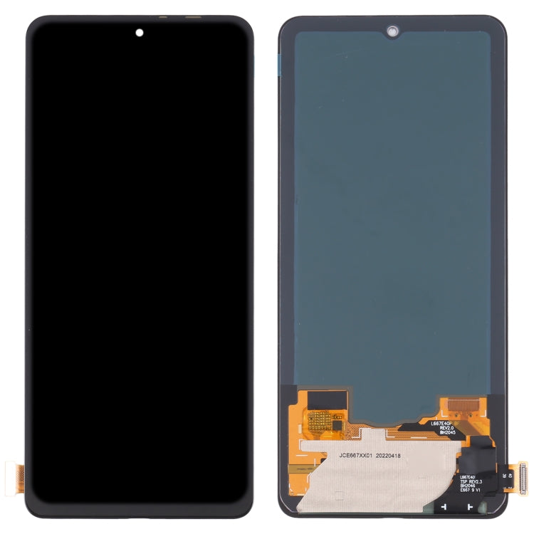 OLED Material LCD Screen and Digitizer Complete Assembly for Xiaomi Redmi K40/Redmi K40 Pro/Redmi K40 Pro+/11i/11X/11X Pro/Poco F3/Black Shark 4/Black Shark 4 Pro/Black Shark 4S/Black Shark 4S Pro, For Xiaomi Redmi K40