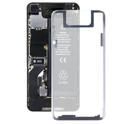 Clear Battery Back Cover with Adhesive for Asus Zenfone 6 ZS630KL