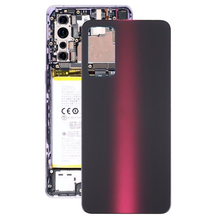 Cover posteriore originale per batteria per T-Mobile REVVL V+ 5G, For T-Mobile REVVL V+ 5G(Black), For T-Mobile REVVL V+ 5G(Red)