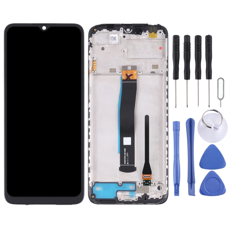 Original LCD Screen and Digitizer Full Assembly with Frame for Xiaomi Redmi 10C/Redmi 10 India/Poco C40, For Xiaomi Redmi 10C/Redmi 10 India/Poco C40(Original)