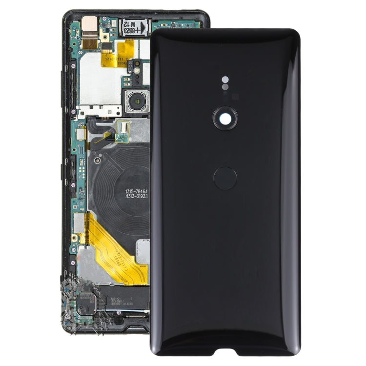 Cover posteriore originale per batteria con impronta digitale per Sony Xperia XZ3, For Sony XPeria XZ3, For Sony Xperia XZ3(Original), For Sony Xperia XZ3