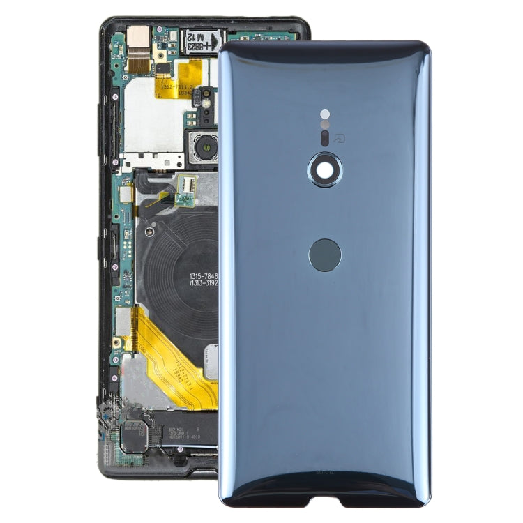 Cover posteriore originale per batteria con impronta digitale per Sony Xperia XZ3, For Sony XPeria XZ3, For Sony Xperia XZ3(Original), For Sony Xperia XZ3