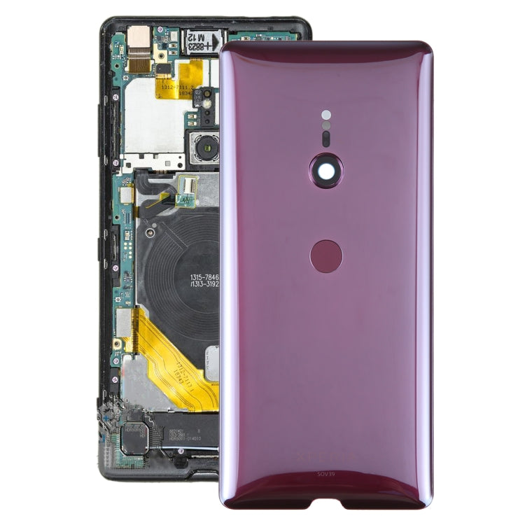 Cover posteriore originale per batteria con impronta digitale per Sony Xperia XZ3, For Sony XPeria XZ3, For Sony Xperia XZ3(Original), For Sony Xperia XZ3