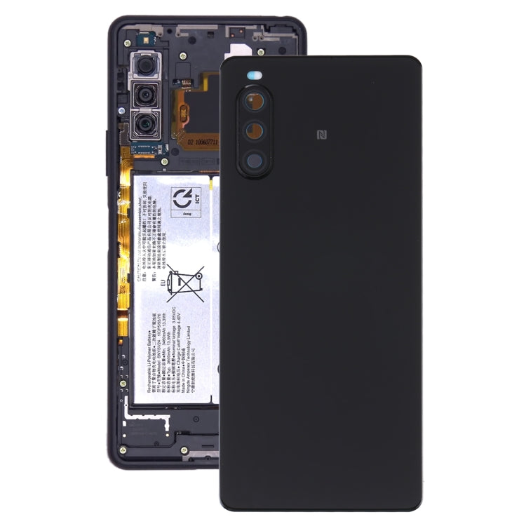 Cover posteriore originale per batteria con impronta digitale per Sony Xperia 10 II, For Sony Xperia 10 II