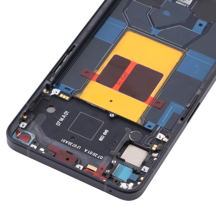 Per OPPO Reno6 5G PEQM00 CPH2251 Piastra con cornice LCD per alloggiamento anteriore originale, For OPPO Reno6 5G