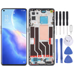 Schermo LCD originale e digitalizzatore assemblaggio completo con telaio per OPPO Reno5 Pro 5G, For OPPO Reno5 Pro 5G
