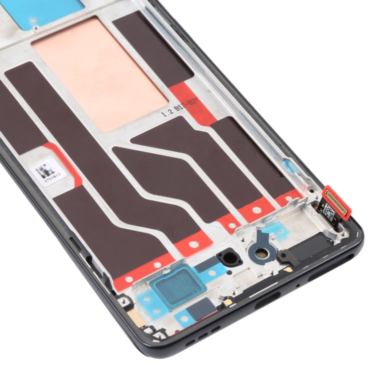 Schermo LCD originale e digitalizzatore assemblaggio completo con telaio per OPPO Reno5 Pro 5G, For OPPO Reno5 Pro 5G