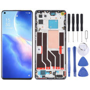 Original LCD Screen and Digitizer Full Assembly with Frame for OPPO Reno5 Pro 5G, For OPPO Reno5 Pro 5G