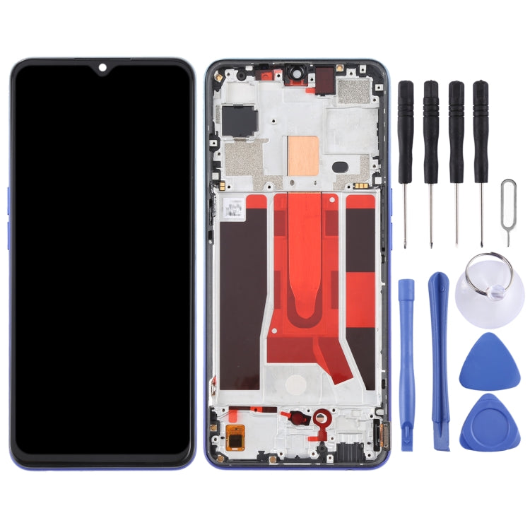 Original LCD Screen and Digitizer Full Assembly with Frame for OPPO Reno3 5G/Reno3 Youth/F15/Find X2 Lite/K7 5G, For OPPO Reno3 5G/Reno3 Youth/F15/Find X2 Lite/K7 5G, For OPPO Reno3 5G