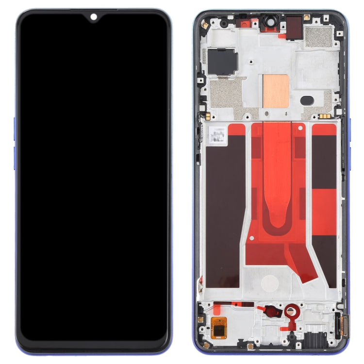 Original LCD Screen and Digitizer Full Assembly with Frame for OPPO Reno3 5G/Reno3 Youth/F15/Find X2 Lite/K7 5G, For OPPO Reno3 5G/Reno3 Youth/F15/Find X2 Lite/K7 5G, For OPPO Reno3 5G