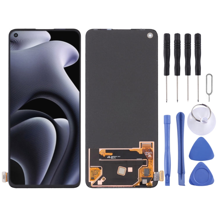 Schermo LCD originale in materiale AMOLED per OPPO Reno8 Pro / K10 Pro con digitalizzatore assemblaggio completo, For OPPO Reno8 Pro / K10 Pro