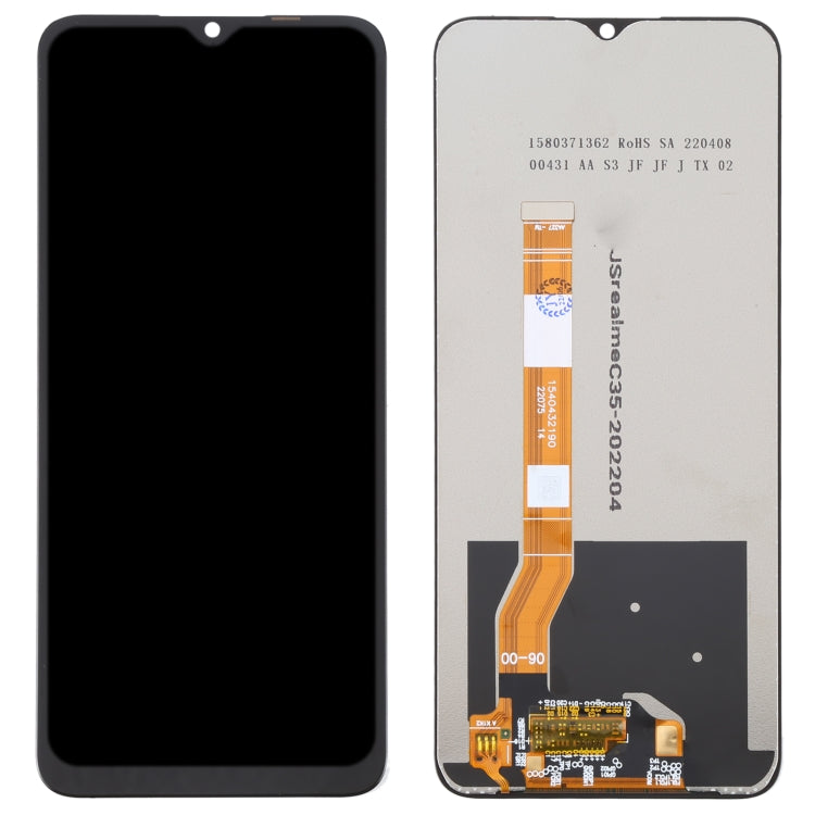 Schermo LCD e digitalizzatore assemblaggio completo per OPPO Realme C35, For Realme C35