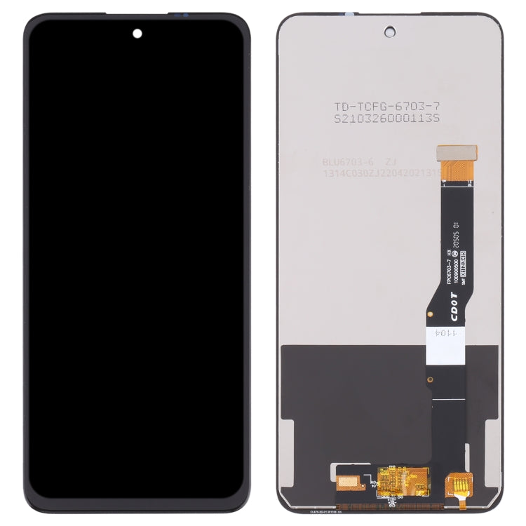 LCD Screen and Digitizer Full Assembly for TCL 20L / 20L+/ 20 Lite T774H T774B T775H T775B, For TCL 20L / 20L+/ 20 Lite (TFT)