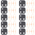 10pcs Rear Camera Lens for Xiaomi Redmi 10C/Redmi 10 India/Redmi 10 Power/Poco C40, For Xiaomi Redmi 10C/Redmi 10 India/Redmi 10 Power/Poco C40