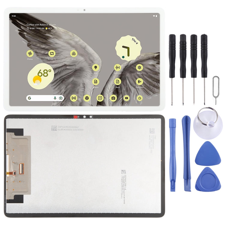 LCD Screen for Google Pixel Tablet with Digitizer Full Assembly, For Google Pixel Tablet (White), For Google Pixel Tablet(Black)