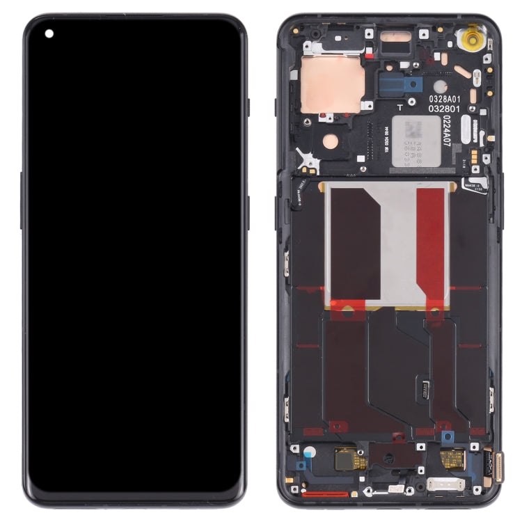 Per OnePlus 10 Pro NE2210 digitalizzatore assemblaggio completo con cornice schermo LCD originale, For OnePlus 10 Pro