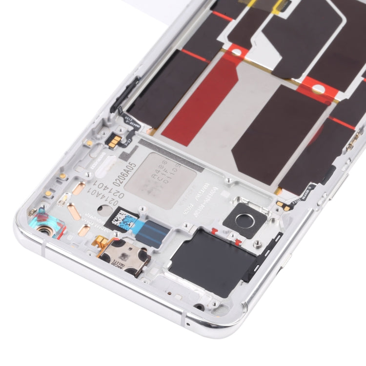 Per OnePlus 10 Pro NE2210 digitalizzatore assemblaggio completo con cornice schermo LCD originale, For OnePlus 10 Pro