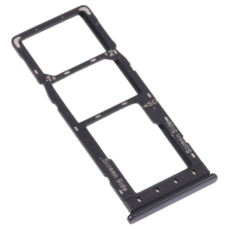 For Infinix S4 X626 SIM Card Tray + SIM Card Tray + Micro SD Card Tray, For Infinix S4