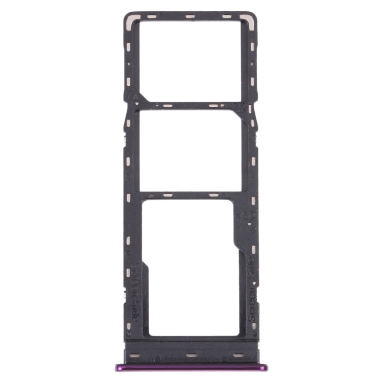 For Infinix S4 X626 SIM Card Tray + SIM Card Tray + Micro SD Card Tray, For Infinix S4