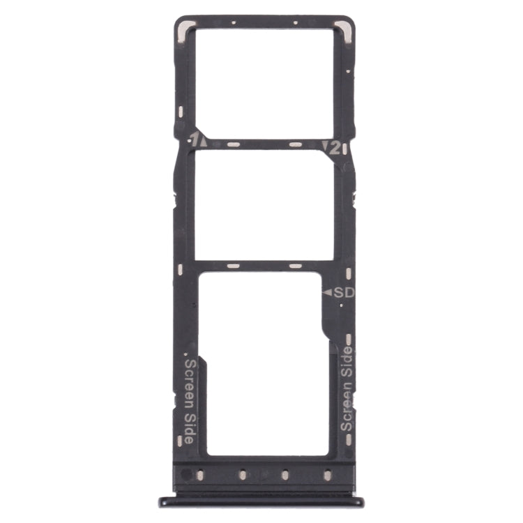 For Infinix Hot 10 X682B X682C SIM Card Tray + SIM Card Tray + Micro SD Card Tray, For Infinix Hot 10