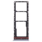 For Tecno Camon 17 Pro CG8 CG8H SIM Card Tray + SIM Card Tray + Micro SD Card Tray, For Tecno Camon 17 Pro