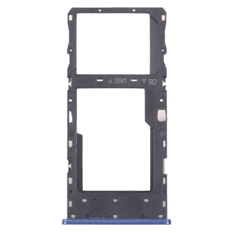 Vassoio scheda SIM + vassoio scheda micro SD per TCL Plex T780H, For TCL 10L/10 Lite(Blue)