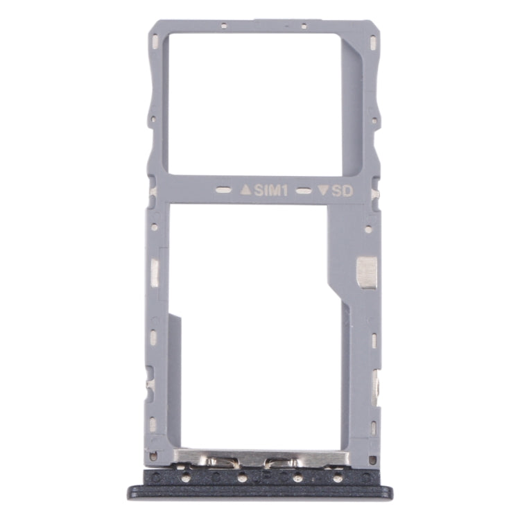 SIM Card Tray + Micro SD Card Tray for T-Mobile REVVL 4+ 5062 5062W 5062Z, For T-Mobile REVVL 4+ 5062(Grey)