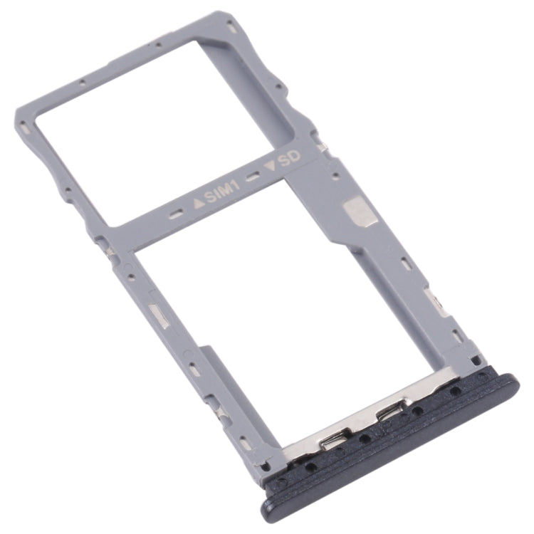 SIM Card Tray + Micro SD Card Tray for T-Mobile REVVL 4+ 5062 5062W 5062Z, For T-Mobile REVVL 4+ 5062(Grey)