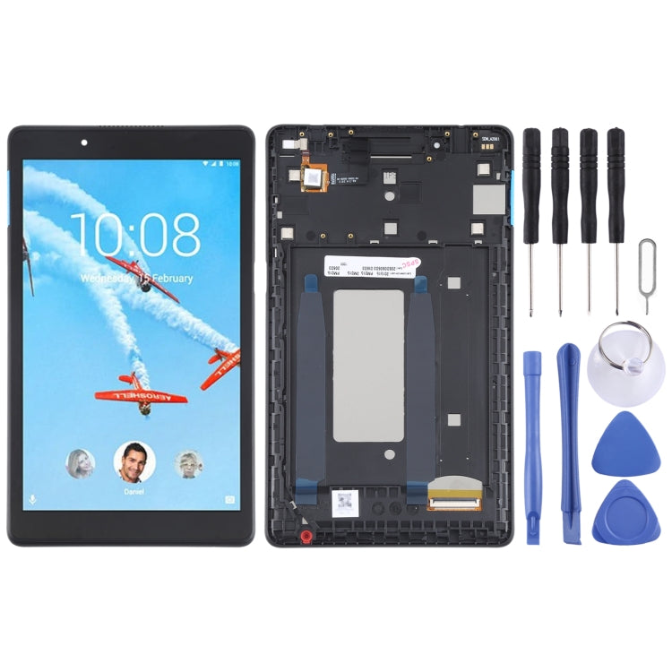 Schermo LCD e digitalizzatore assemblaggio completo con telaio per Lenovo Tab E8 TB-8304F1 TB-8304F, For Lenovo Tab E8