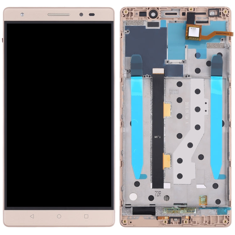 Schermo LCD e digitalizzatore assemblaggio completo con telaio per Lenovo Phab2 Plus PB2-670N PB2-670M PB2-670Y, For Lenovo Phab2 Plus