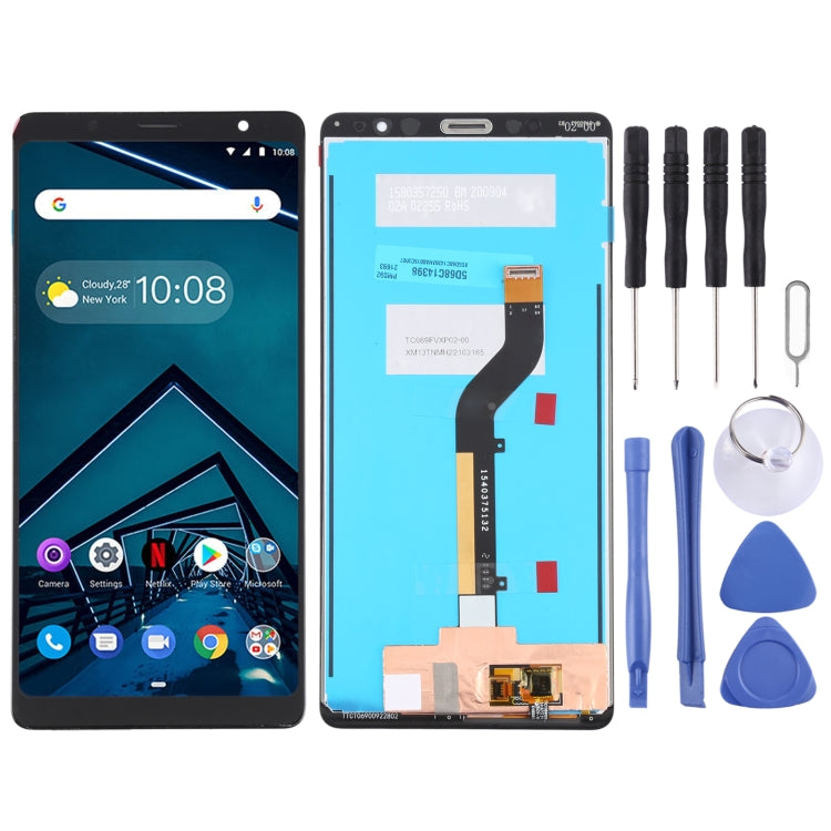 LCD Screen and Digitizer Full Assembly for Lenovo Tab V7 PB-6505 PB-6505M PB-6505MC, For Lenovo Tab V7