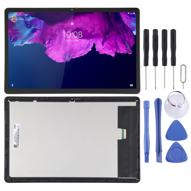 Schermo LCD e digitalizzatore assemblaggio completo con cornice per Lenovo Tab P11/P11 Plus TB-J606 TB-J606F, For Lenovo Tab P11/P11 Plus