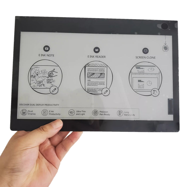 Schermo LCD e digitalizzatore assemblaggio completo per Lenovo YOGA Book 2 C930, For Lenovo YOGA Book 2 C930