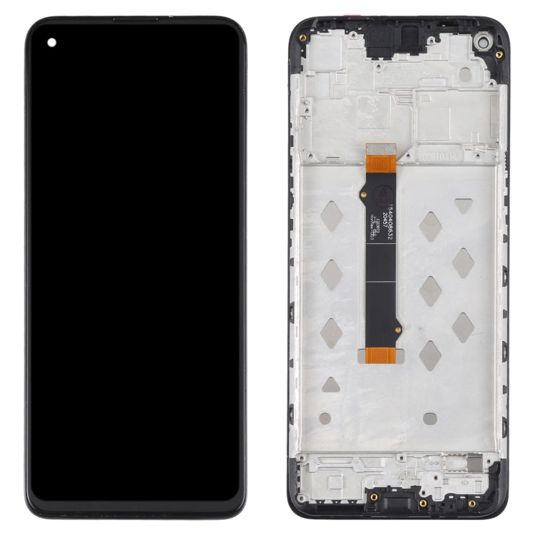 LCD Screen and Digitizer Full Assembly with Frame for Lenovo K12 Pro 2020 XT2091-8, For Lenovo K12 Pro 2020