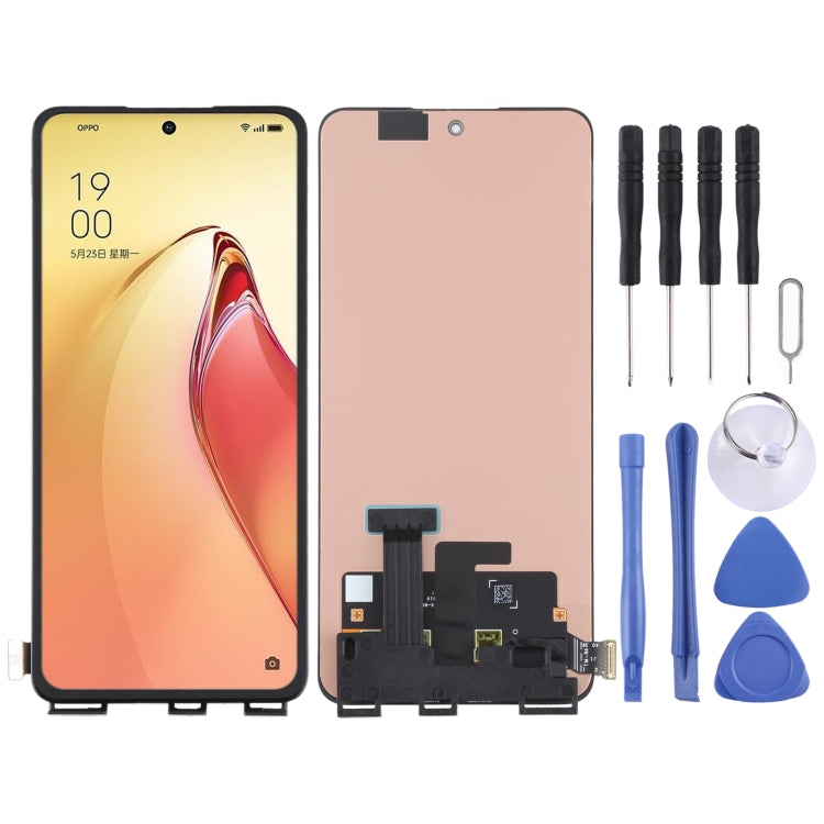 Schermo LCD e digitalizzatore in materiale AMOLED originale assemblaggio completo per OPPO Reno8 Pro+/Realme GT Neo3, For OPPO Reno8 Pro+/Realme GT Neo3