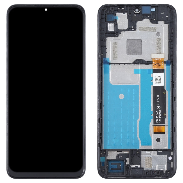 LCD Screen and Digitizer Complete Assembly with Frame for TCL 20 R 5G, For TCL 20 R 5G