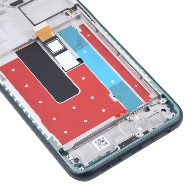 LCD Screen and Digitizer Full Assembly with Frame for Nokia X10 TA-1350 TA-1332, For Nokia X10