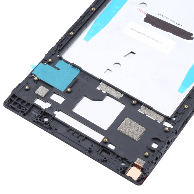 LCD Screen and Digitizer Full Assembly with Frame for Lenovo 8504 8504F 8504X TB-8504N, For Lenovo 8504 8504F 8504X