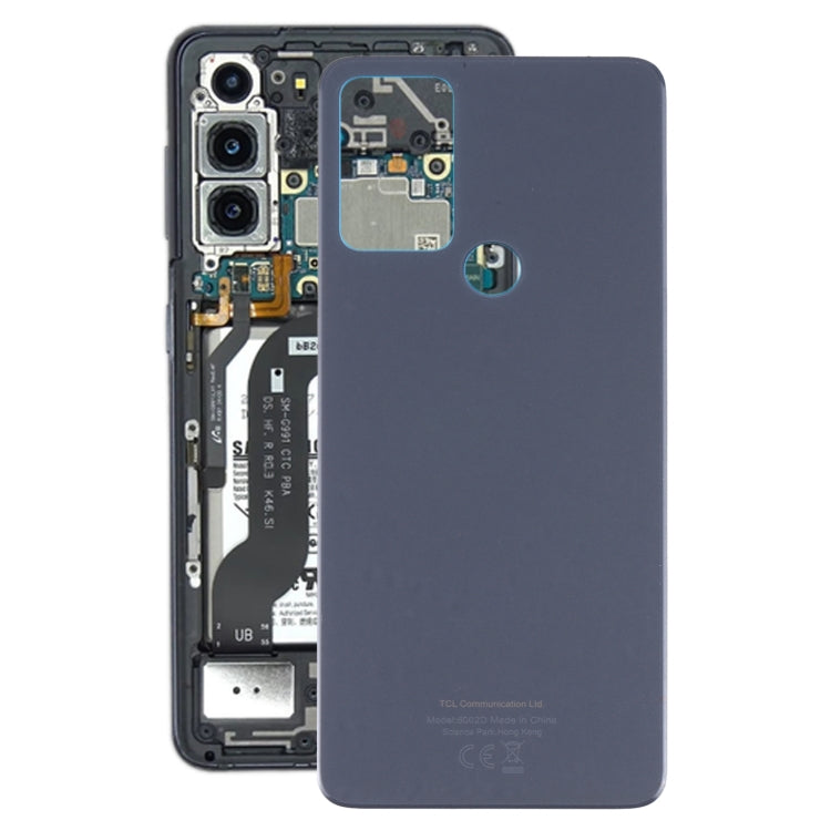 Per Alcatel 1V 2021 6002A 6002D Coperchio posteriore della batteria con obiettivo fotocamera, For Alcatel 1V 2021