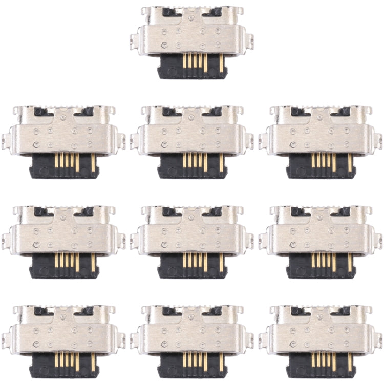 For Alcatel 3X 2020/2019 5061A 10pcs Charging Port Connector, For Alcatel 3X 2020/2019