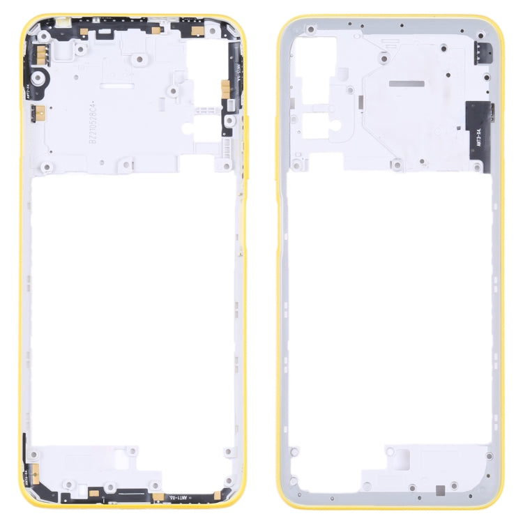 Original Middle Frame Plate for Xiaomi Poco M3 Pro 5G M2103K19PG M2103K19PI, For Xiaomi Poco M3 Pro 5G