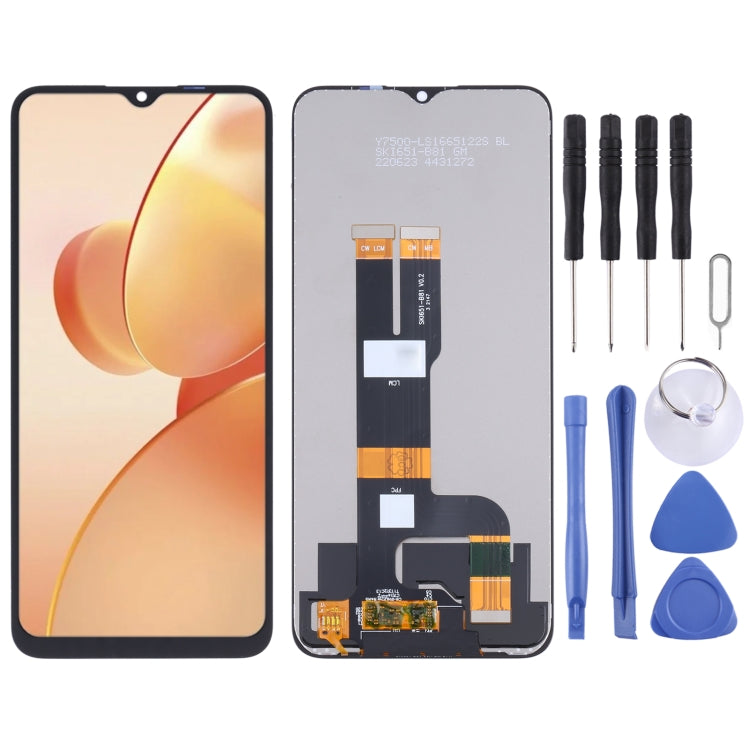 LCD Screen and Digitizer Full Assembly for Realme C31, For Realme C31