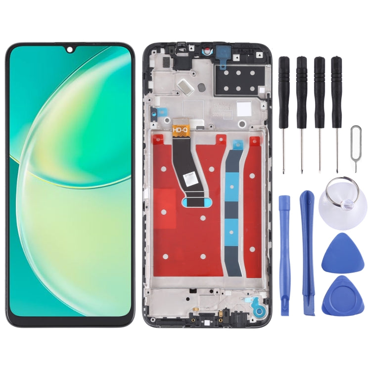 Schermo LCD originale e digitalizzatore assemblato completo con cornice per Huawei Nova Y60, For Huawei Nova Y60