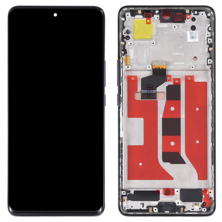 Original LCD Screen and Digitizer Complete Assembly with Frame for Huawei Nova 9, For Huawei Nova 9